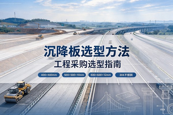 信阳沉降板选择方法