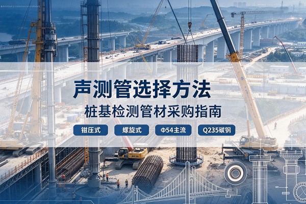 信阳声测管选型标准