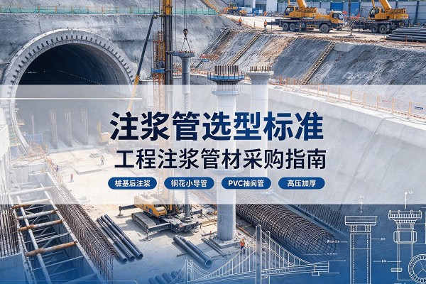 信阳注浆管选型标准