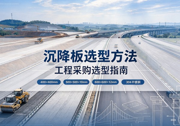信阳沉降板选择方法