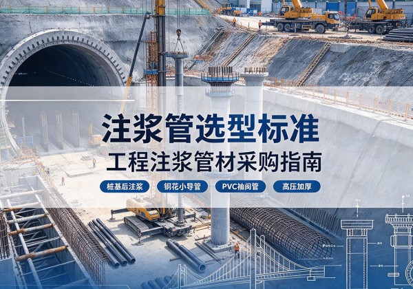 信阳注浆管选型标准